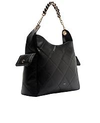 Arezzo Diana Large Leather Shoulder Bag