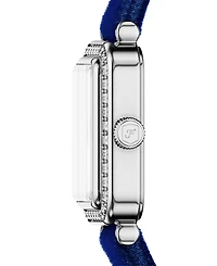 Fossil Women's Raquel Two-Hand Navy Velvet Watch, 18mm