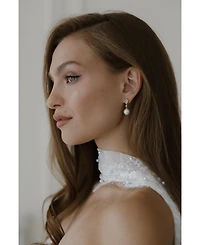 Untamed Petals Melody Pearl Drop Earrings