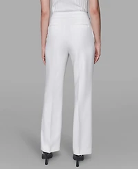 Karl Lagerfeld Paris Women's Wide-Leg Ankle Pants