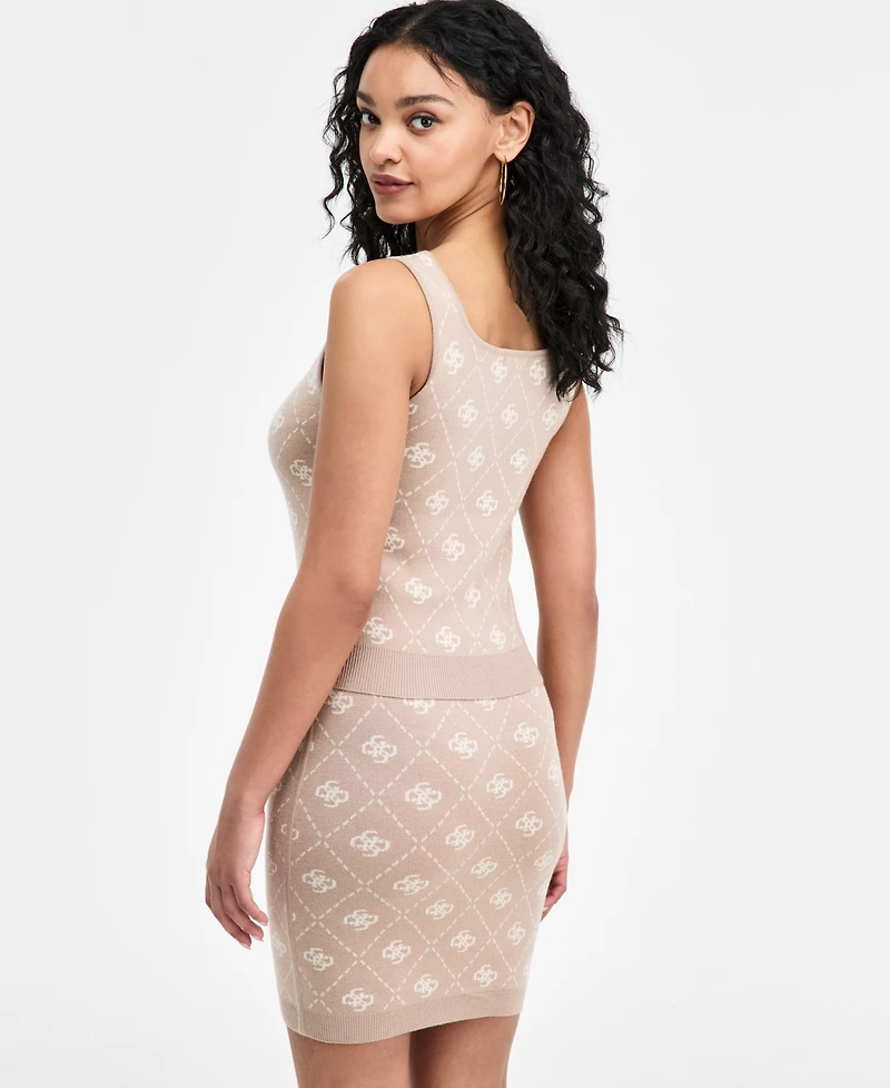 Guess Women's Sarah Bralette Sleeveless Sweater