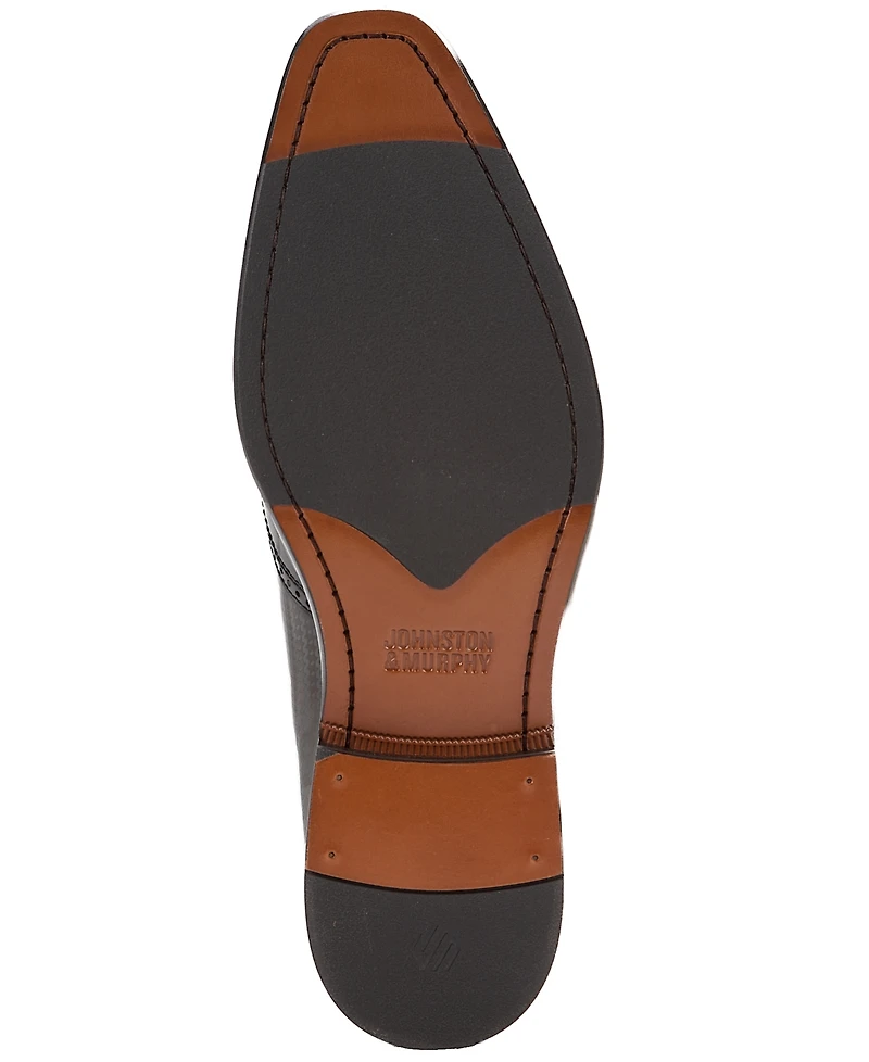 Johnston & Murphy Men's Sullivan Wingtip Round Toe Dress Shoes