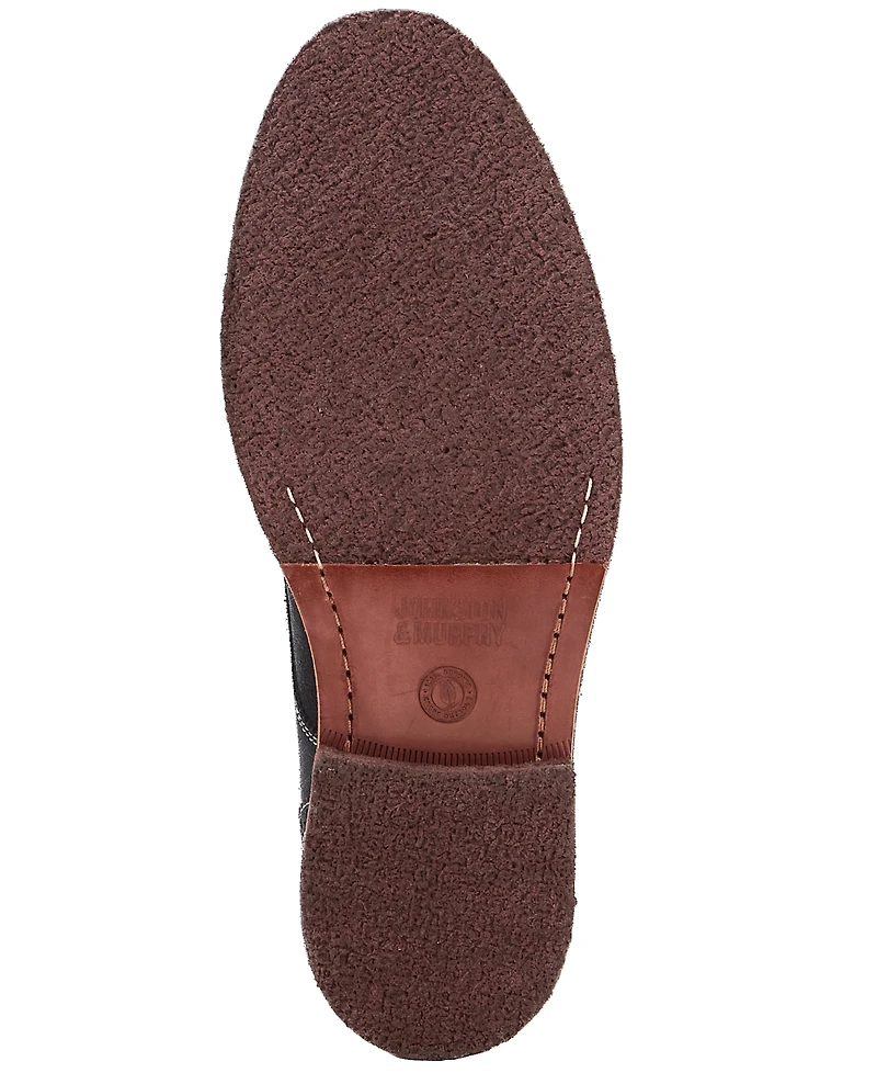 Johnston & Murphy Men's Calder Wingtip Round Toe Casual Shoes