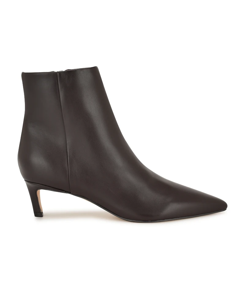Nine West Women's Brite Kitten Heel Dress Booties