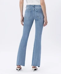 Flying Monkey Women's Mid Rise Bootcut Jeans