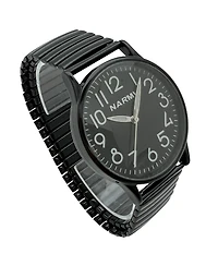 Olivia Pratt Black Stretch and Classic Analog Women Watch
