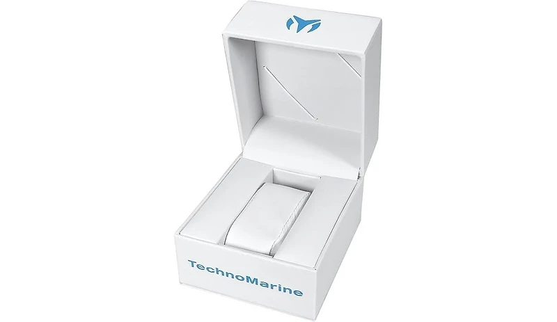 Technomarine Women's Tm-523007 Reef Quartz Black, Silver Dial Watch