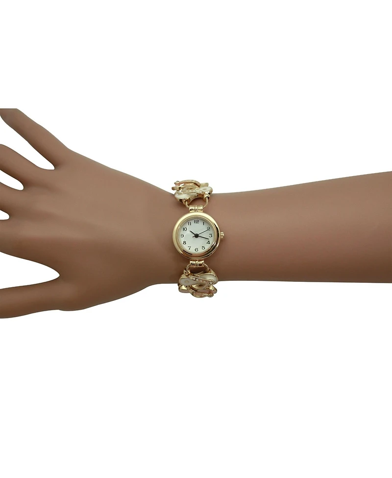 Olivia Pratt Gold Flip Flops Theme Women Watch