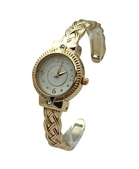 Olivia Pratt Bright Metallic Elegant Cuff Women Watch