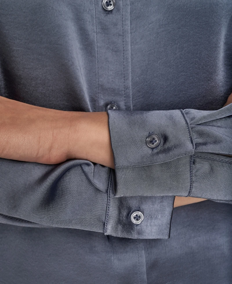 Donna Karan Weekend Women's Woven Button-Down Shirt