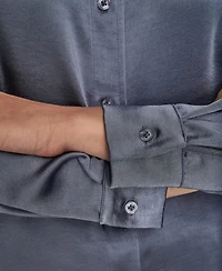 Donna Karan Weekend Women's Woven Button-Down Shirt