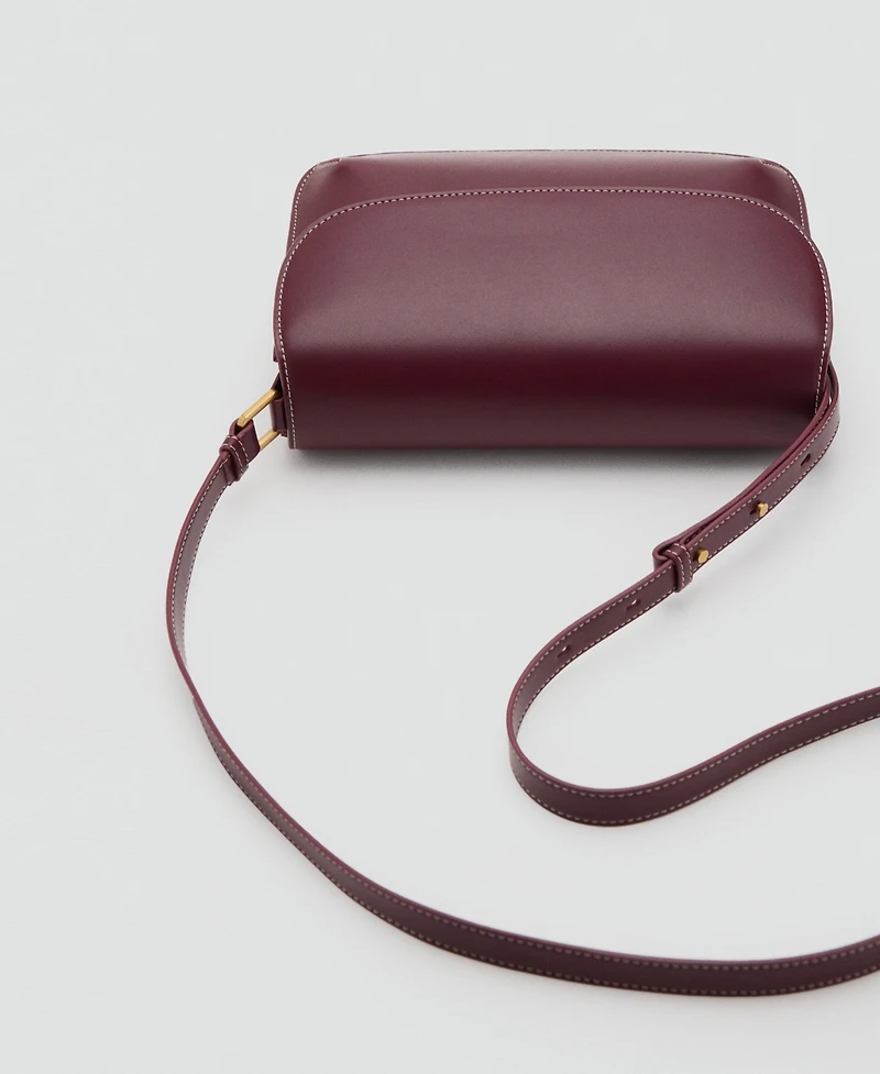 Mango Women's Flap Crossbody Bag