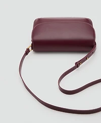 Mango Women's Flap Crossbody Bag