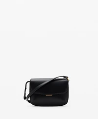 Mango Women's Flap Crossbody Bag