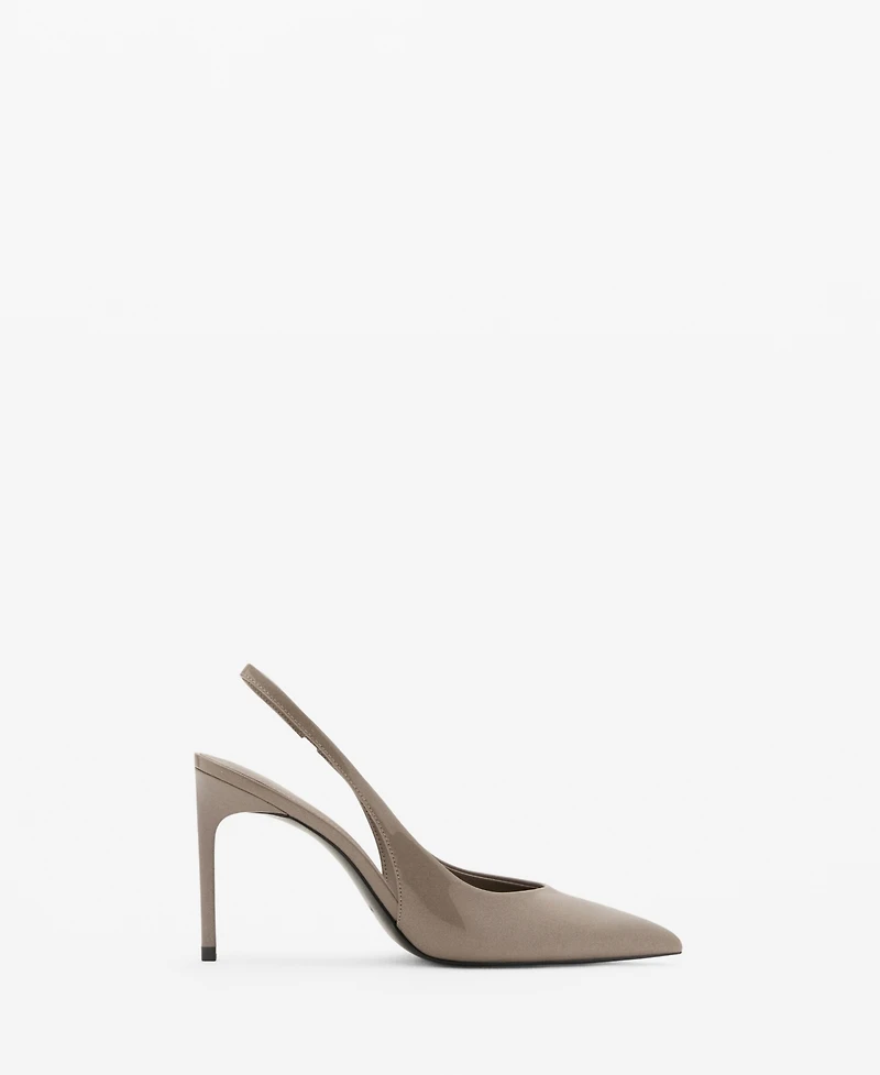 Mango Women's Patent Heeled Shoes