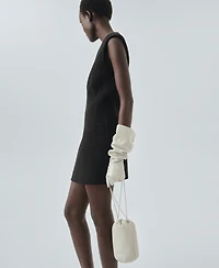 Mango Women's Pockets Short Dress
