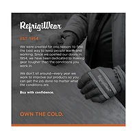 RefrigiWear Men's ChillBreaker Glove - Insulated Cold Weather Work Gloves,