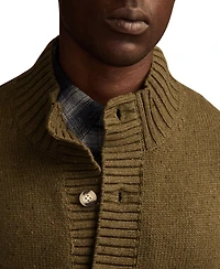 Lucky Brand Men's Button Down Mock Neck Cardigan
