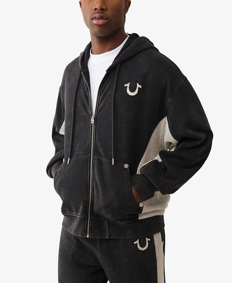 True Religion Men's Hooded Sweatshirt