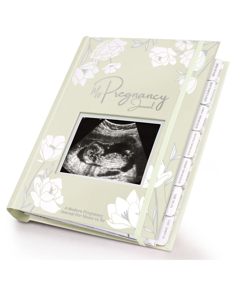 KeaBabies Pregnancy Journal, Announcements, 80 Pages Hard Cover Book For Mom To Be Gift