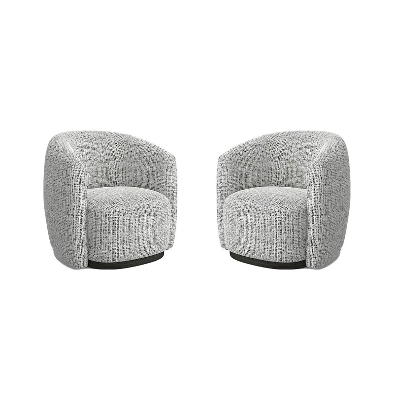 Parker Living Polyester Tatum - Nightshade Swivel Accent Chair