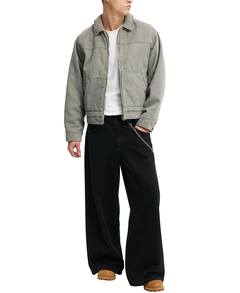 Cotton On Men's Cropped Worker Jacket