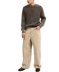 Cotton On Men's Washed Box Fit Crew Sweater