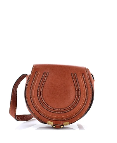 Pre-Owned Chloe Small Marcie Crossbody Bag Leather