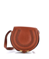 Pre-Owned Chloe Small Marcie Crossbody Bag Leather