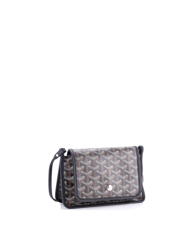 Pre-Owned Goyard Plumet Clutch Wallet Coated Canvas