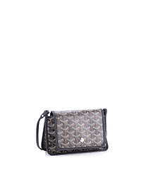 Pre-Owned Goyard Plumet Clutch Wallet Coated Canvas