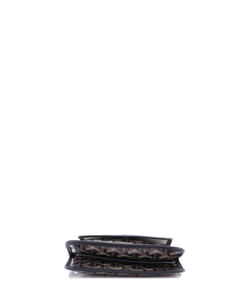 Pre-Owned Goyard Plumet Clutch Wallet Coated Canvas