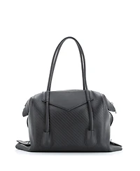 Pre-Owned Givenchy Antigona Soft Lock Bag Braided Leather