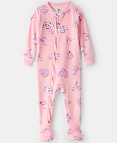 Carter's Baby Boys Train Printed Footed Long-Sleeve Bodysuit