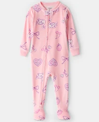 Carter's Baby Boys Train Printed Footed Long-Sleeve Bodysuit