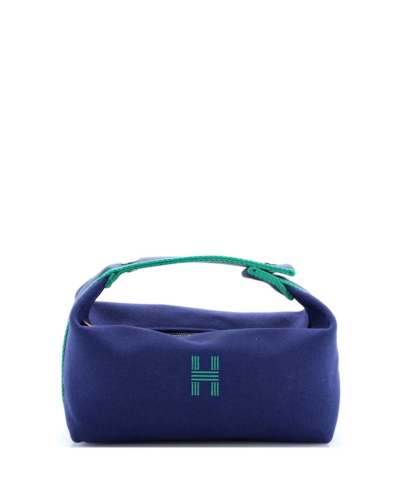Pre-Owned HERMA‰S Pm Bride-a-Brac Travel Case Toile