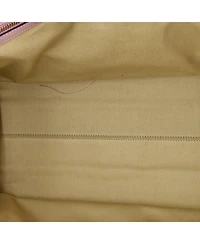Pre-Owned Versace Large La Medusa Tote All Over Logo Canvas