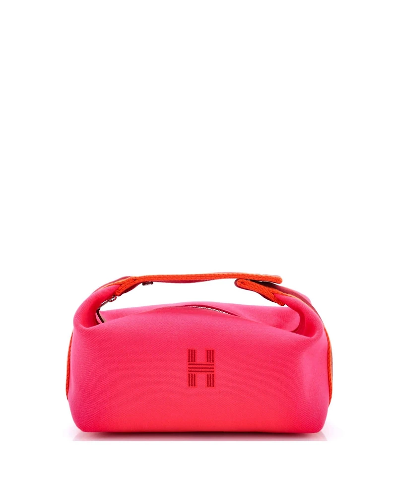 Pre-Owned HERMA‰S Pm Bride-a-Brac Travel Case Toile