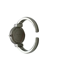 Silver Thin Metal Bangle Watch