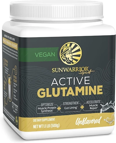Us Active Glutamine Unflavored 500g Tub (100 srv)