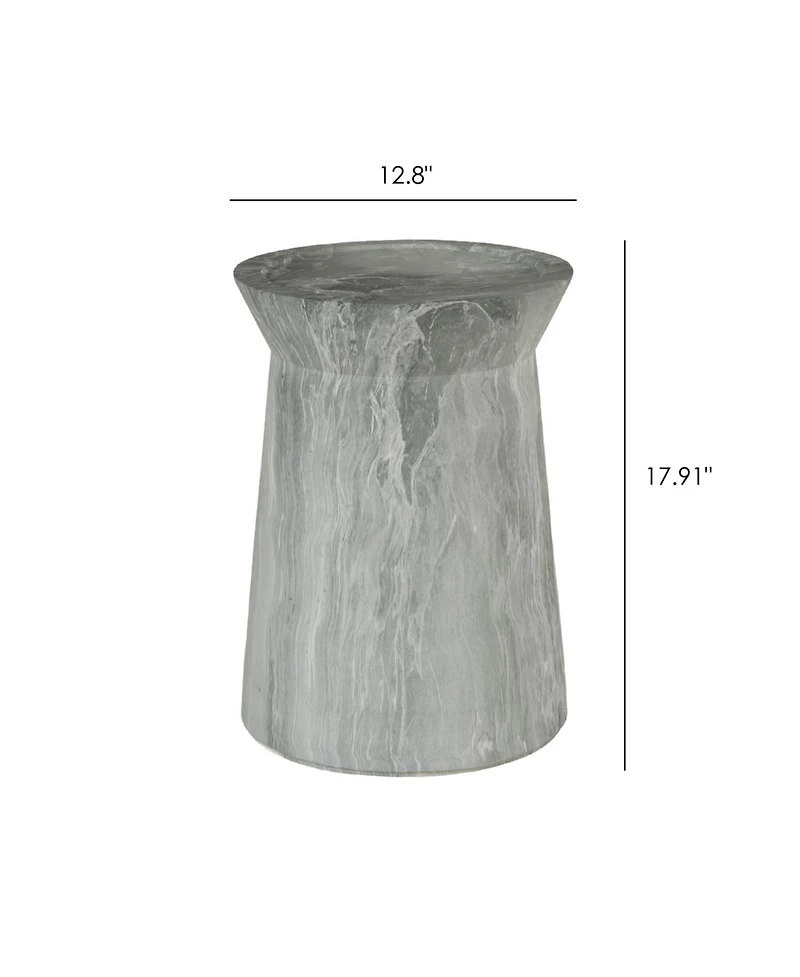 Streamdale Cement Outdoor Accent Table