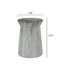 Streamdale Cement Outdoor Accent Table