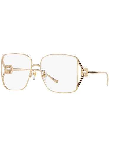 Gucci Women's Square Gg1321o Eyeglasses, GC002080
