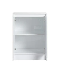 Streamdale 72" White Vanity Combo: 4-Storage & 2-Wall Cabinets, Soft Close