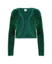 Yumi Women's Eyelash Knit Bolero
