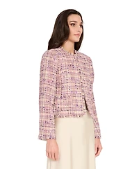 Tahari Asl Women's Boucle Cropped Jacket