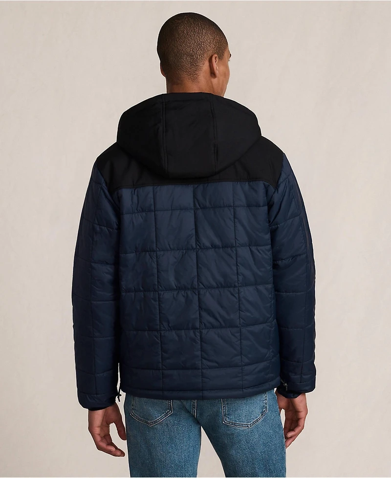 Lands' End Men's Weatherproof Reversible Hooded Jacket
