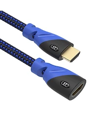 Ultra Clarity Cables 25' Hdmi Extension Cable High Speed Male to Female 4K Extender Ultra Clarity