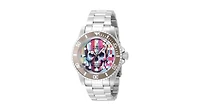 Invicta Men's 49060 Pop Art Quartz 3 Hand Multi Color Dial Watch