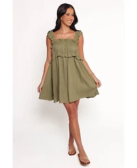 Petal and Pup Women's Orion Frill Strap Mini Dress